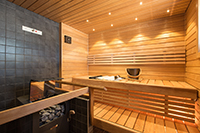 Sauna en bois